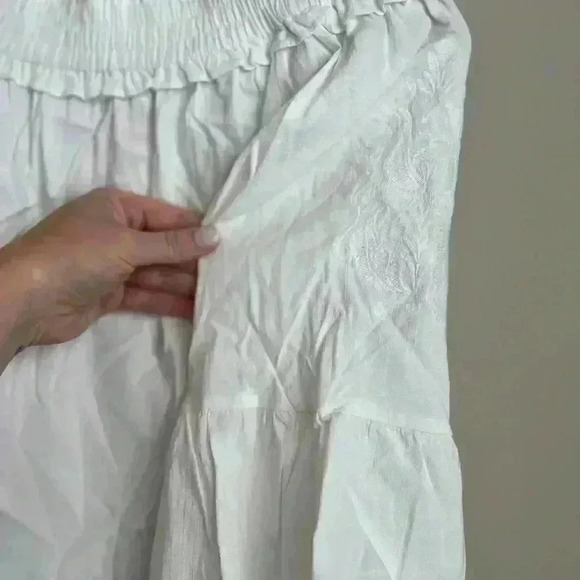 Lilly Pulitzer Moira Top in White Women’s XXS - Picture 5 of 8